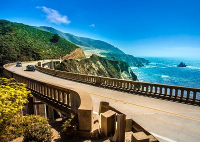 Pacific Coast Highway, from mountain to ocean